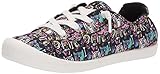 Skechers Women's BOBS Beach Bingo Tagging Tails Sneaker, Black Multi, 5