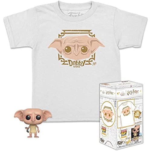 Funko Pocket POP! & Tee: Harry Potter, Dobby, for Children and Kids, Small, (S), T-Shirt