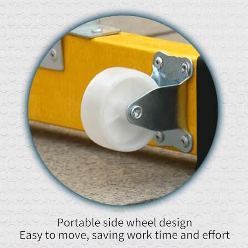 Barrière de sécurité rétractable pour stopper les risques de chute sur chantier mobile - 6