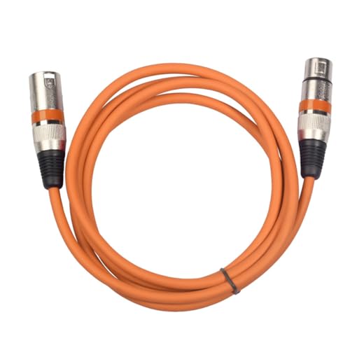 BESPORTBLE 6pcs XLR Male to Female Audio Extension Cables 1.8m Balanced Microphone Patch Wires Multi-Color Pack for Studio Recording Live Performance Use