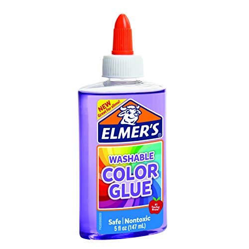 Cola Translucida Roxa 147ml Elmers Toyng Roxa