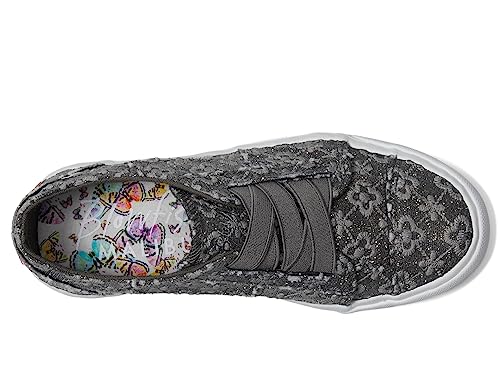 Blowfish Malibu Girl's Marley-K (Little Kid/Big Kid) Charcoal Sheer Petal 5 Big Kid M2