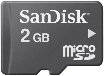 SanDisk Micro Secure Digital 2 GB Memory Card (SDSDQ-2048-A10M) Retail Package