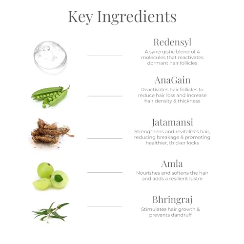Image of Forest Essentials Ayurvedic Hair Growth Serum | With Redensyl & Anagain | Clinically Tested to be a Natural Alternative to a Hair Transplant (Pack of 2)