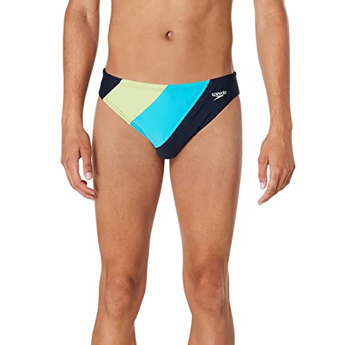 Speedo Men's Swimsuit Brief Eco Flex 2” Outseam Beachstar