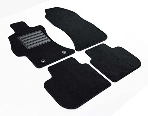 Tapis sur Mesure en Velour MTM SP-3394 pour Subaru XV de 2012 à 2018 coloris noir