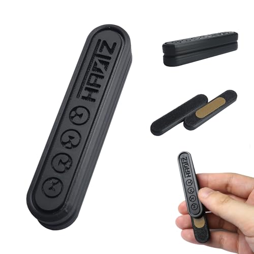 HAOTZEDC Magnetic Fidget Slider – Satisfying 3D Printed EDC Toy for Men & Adults – Small Haptic Clicker Desk Gadget for Anxiety & Focus
