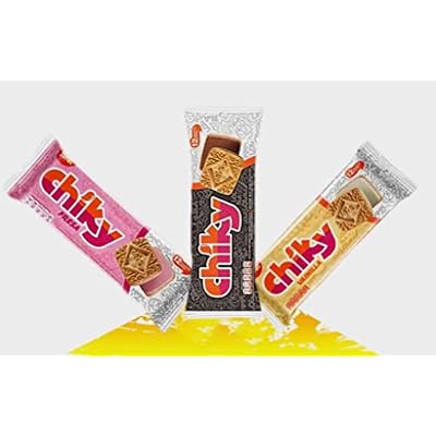 Galletas Chiky 3 Pack Sabor Chocolate, Fresa, Vainilla (36 unidades)