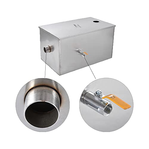 Grease Trap Commercial Grease Trap 304 Stainless Steel Interceptor Set