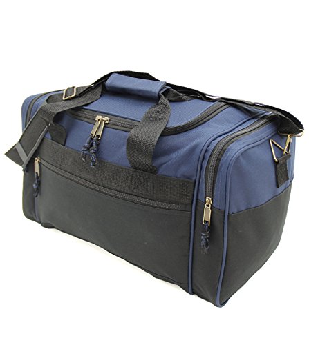 Travel and Sport Duffel Bag/Multipurpose Duffel Bag/Luggage Duffel Bag (Navy/Black)4