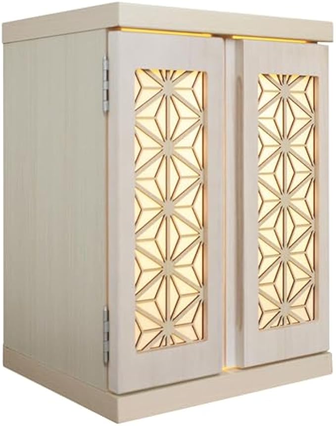 Memorial Box Fall Leaves Compact Altar, ワンサイズ, wht