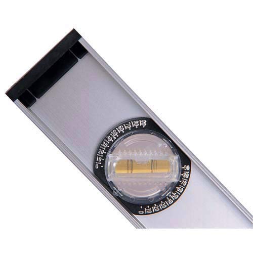 Nivel de aluminio STANLEY 120 cm con regla integrada y extremos protectores antichoque 3