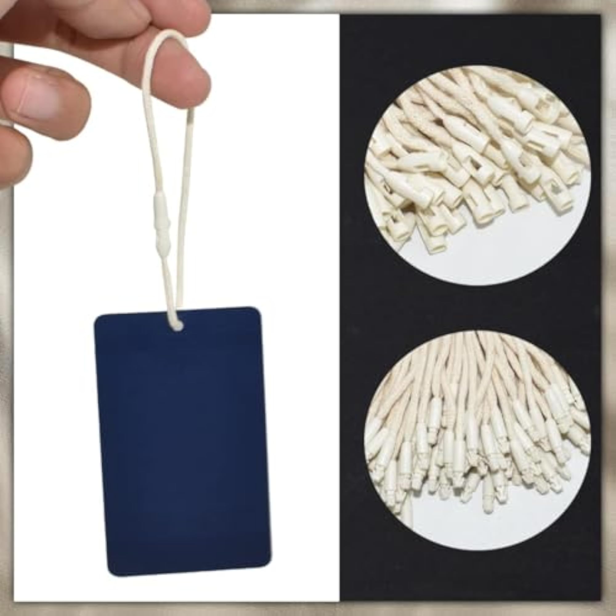 Cotton Gift Clothing Price Tag String Hang Tag Ties