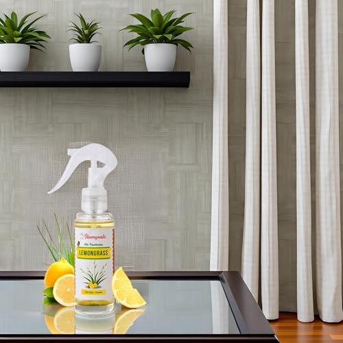 Image of Room freshener Spray Lemon grass Room Spray Kitchen Bathroom Car Living Area Office Cabin, workspace, Bedroom Freshener 100ml (Lemon Grass-Perfect for bathroom & kitchen freshness)