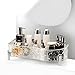 ZNREUHA Makeup Perfume Organizer, Makeup Storage Organiser Cosmetics Tray, Jewelry Tray Organizer for Dresser Table Bathroom Vanity Storage Desk Caddy for Perfume, Lipsticks