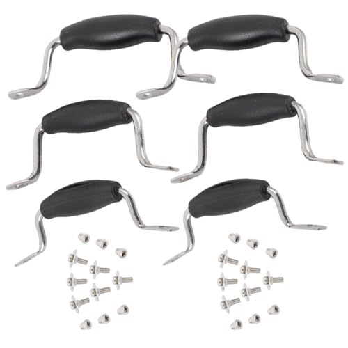 WEKADRIN 6 Piezas manija de la Tapa Tapas de cacerolas Solamente reemplazo de Tapas de Anclaje Poseedor Manija Universal de Way de be Accesorios de Tapa Suministro de Olla el plastico