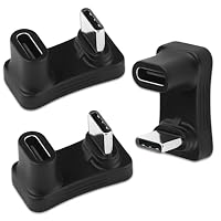 Stalora USB C Winkel Adapter 180 Grad 3 Stück,USB C Stecker auf Buchse, 240W Schnellladung, 4K@60Hz Typ C Verlängerung Für Steam Deck, Steamdeck, Switch, PC, iPhone 17 – Ansicht 7