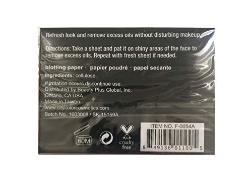Oil Abosorbing Blotting Papers