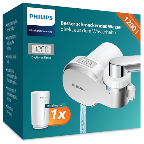 Philips Water Ontap Filter AWP3756P1/10 ULTRAFILTRATION mit DIGITAL DISPLAY, 1200 L Filterkapazität