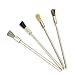 Stainless Steel Wire Brush Set 3x100mm for Derusting Grinding Polishing Electric Drill Usage for Industries for Miniature Electronic Instruments Jewelry