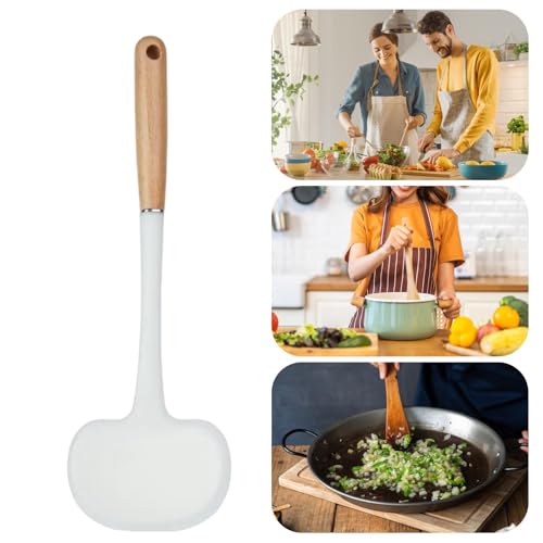 Uso Della Cucina Spatole - Turner Spatula, Silicone Spatula Turner Utensili Da Cucina | Spatola Di Cottura In Silicone A Forma Di Fungo Di Cottura Resistente, Utensili Da Cucina A - immagine 6