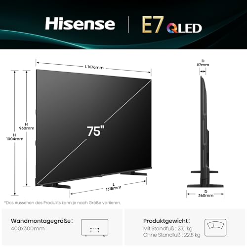 4K UHD-Panel und Game Mode Plus für immersives Gaming und Heimkino-Erlebnis. (112 Zeichen)