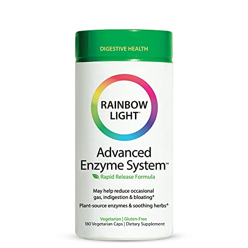Rainbow Light Advanced Enzyme System Plant-Source Vcaps 180 vcaps Rainbow Light Advanced Enzyme System Plant-Source Vcaps 180 vcaps
