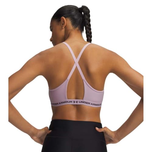 Under Armour Crossback Low Impact BH, Mauve Pink/Lila Echo, Medium – Ansicht 2