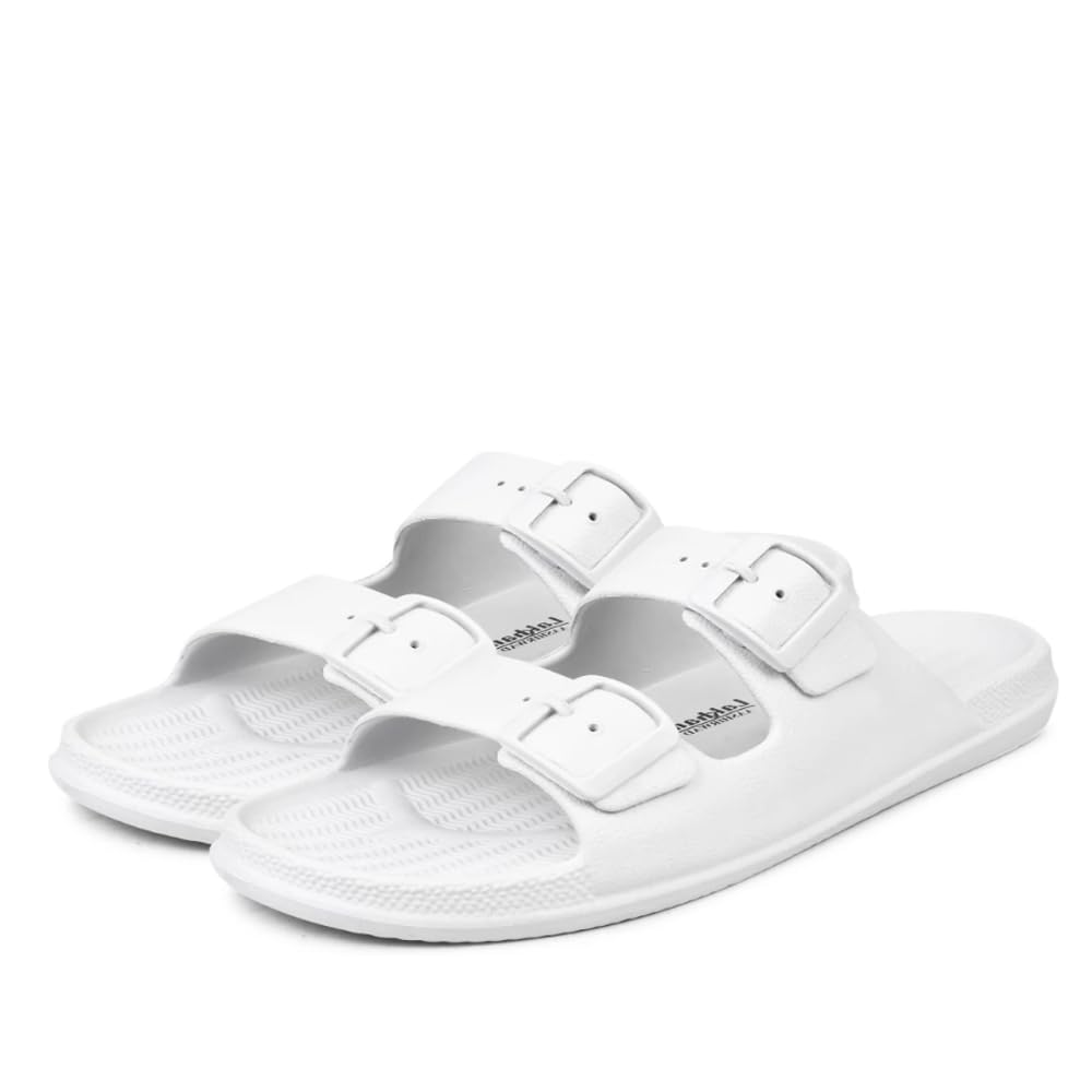 Lakhani aashirwad Adjustable Strap White Color Beach/Waterproof/Daily Use/Casual/Lightweight Slippers, Sliders for Men (B0D8GXV4MJ) Amazon Price History, Amazon Price Tracker