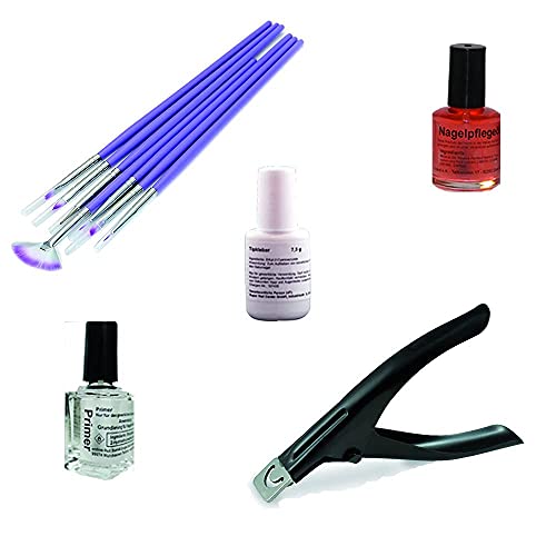 UV Gel Starterset Set, Nagelstudio Set, Anfängerset, Maniküre, Pediküre, UV Farbgele, UV Systemgele, Nailart, French… – Bild 4