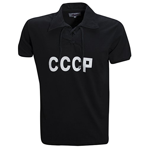 Camisa CCCP 1959 (União Soviética) Liga Retrô Preta GGG