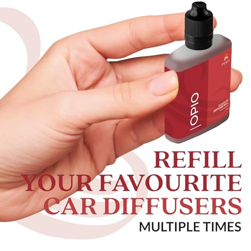 Image of Opio Car Air Fresheners (Refill) | Affordable Car Air Fresheners for Women | 50ml Diffuser Refill | 6 Months Freshener Long Lasting | Gift-Ready Women's Pefume by Perfa