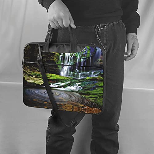 Bolso para laptop con diseño waterfall unisex miniatura 2