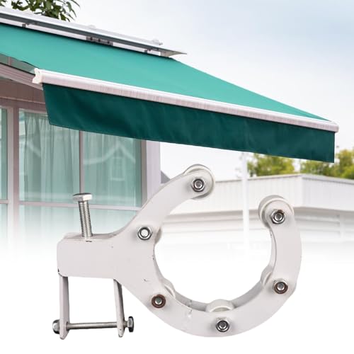 Support auvent de camping rétractable avec toit incliné orientable