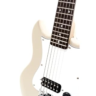 VOX SDC-1 Mini guitare électrique blanc - Les Beatles, Paul McCartney, John Lennon, RIngo Starr, George Harrison VOX SDC-1 Mini guitare électrique blanc – Image 5