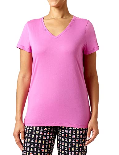 Image of HUE Women's 3 /4 Sleeve V-Neck Sleep Tee