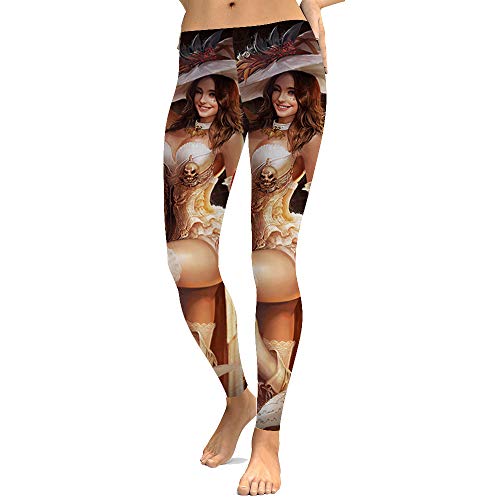 Boutique sale 2019 Christmas Print Women's Trousers Fashion Sexy Tight Pants Casual Fashion Women's Sports Leggings Yoga Pants Fitness Pants New Slim Slimming Printed Halloween Sexy Leggings Orange