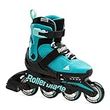 Rollerblade Microblade Inlineskates Aqua/Schwarz 23