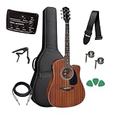 Kit Violao Elétrico Hofma Hmf250 Stnt Folk + Acessórios