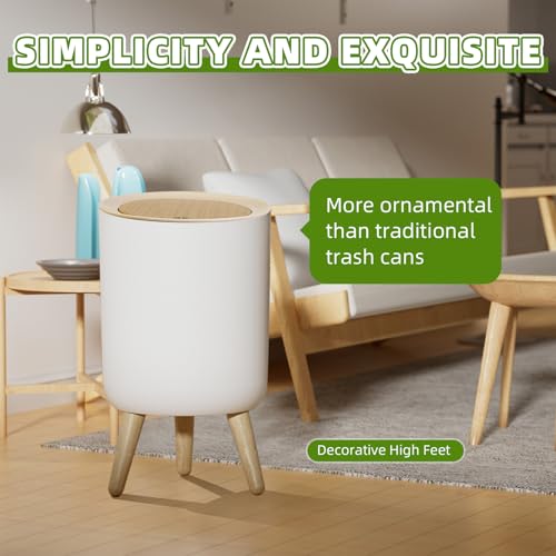 2 Pack Canecas de Basura con Tapa Presion y Diseño Moderno miniatura 7
