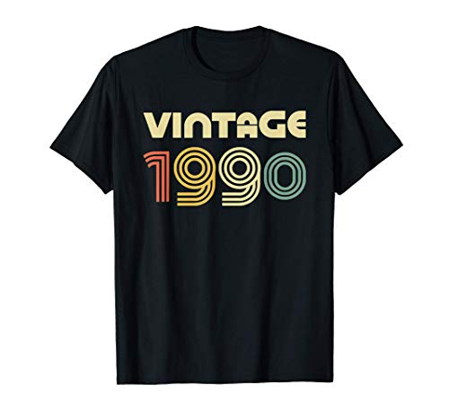 Vintage 1990 T-Shirt 31st Birthday Gift Shirt T-Shirt
