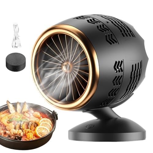 Hotte de bureau contre fumées et odeurs de cuisson intérieures