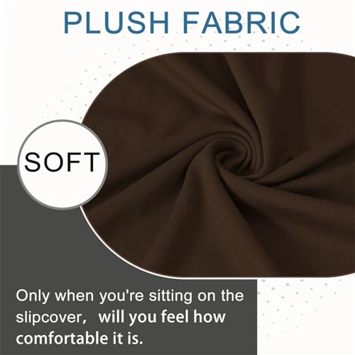 Housse de coussin de canapé extérieur imperméable café léger lot de 4 - 4