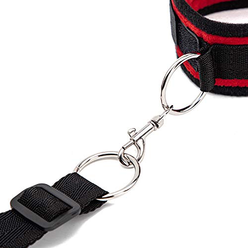 Bondage Court Accessoires 5 Pièces Ensemble Rouge