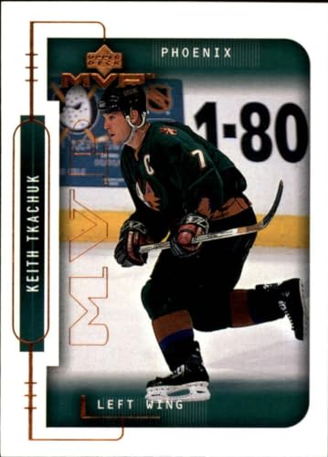 1999-00 Upper Deck MVP Hockey #158 Keith Tkachuk Phoenix Coyotes Official NHL Trading Card (Stock Photo shown, card Near Mint to Mint Condition)