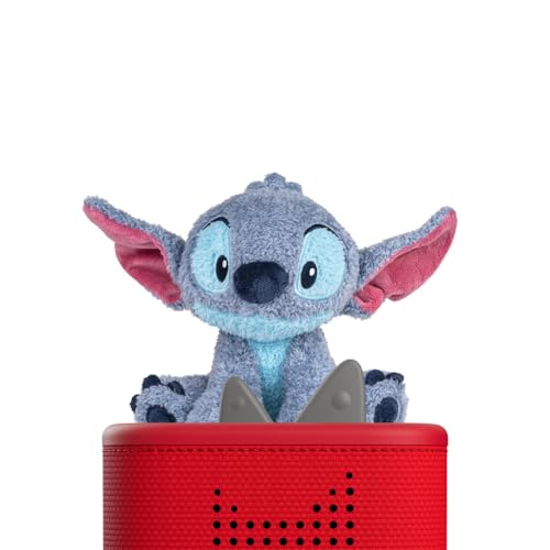 tonies Cuddle Toniebox, Disney Lilo & Stitch – Cuddle Stitch, Plüsch-Hörfigur mit 3 Geschichten zum Kuscheln für Kinder ab 3 Jahren, Spielzeit ca. 35 Minuten