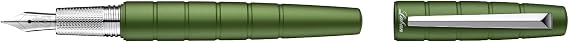 Laban Solar Fountain Pen - Green - Broad Nib