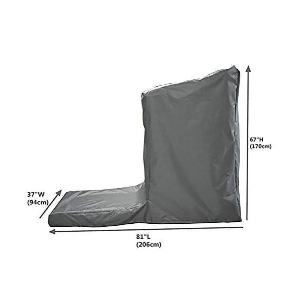 HERSENT-Protective-Exercise-Treadmills-Cover-Weather-Resistant-Running-Machine-Cover-Heavy-Duty-Cardio-Traning-Fitness-Equipment-Cover-for-Indoor-and-Outdoor-Using Protective Exercise Treadmills Cover, Weather Resistant Running Machine Cover, Heavy Duty Cardio Traning Fitness Equipment Cover for Indoor and Outdoor Using (L: 81" Long x 37" Wide x 67" High)
