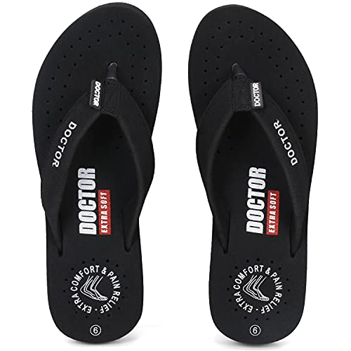 Image of DOCTOR EXTRA SOFT Women's Ortho Care Orthopaedic and Diabetic Feel Good Super Comfort Dr Sliders /Flip-flops /House Slippers [OR-D-16]