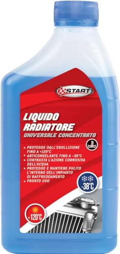 Liquido Radiatore Concentrato Effetto Anticongelante -38°C 1L +120°C